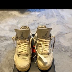 off white sail jordan 4